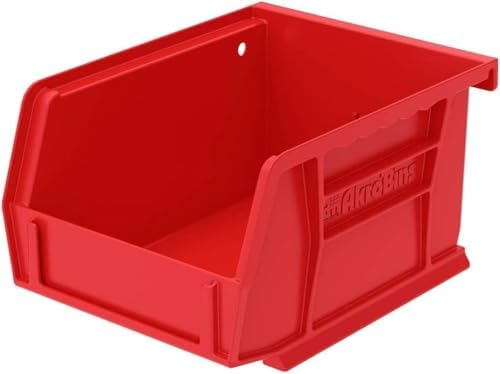 Akro-Mils 30210 AkroBins Plastic Storage Bin Hanging Stacking Containers, (5-...