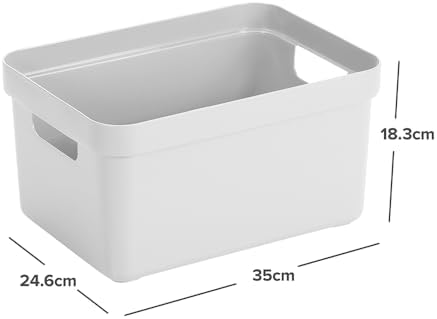 Sunware Sigma Home Storage Box, White, One Size
