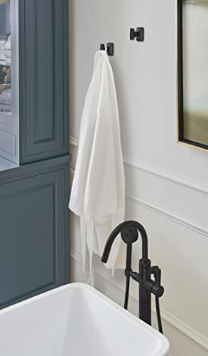 Amerock BH36010MB | Matte Black Single Robe Hook | 2-1/8 inch (54 mm) Length ...