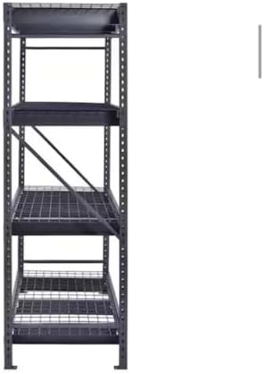 Husky Industrial Duty Steel Garage Shelving Unit – Heavy Duty Metal Storage R...