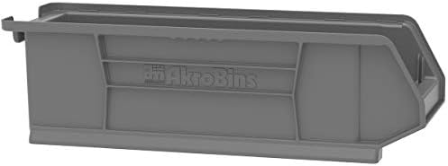 Akro-Mils 30284 Super-Size AkroBins Plastic Storage Bins, Space-Saving Stacka...