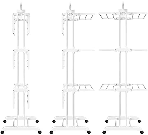 HOMIDEC Clothes Drying Rack, 4-Tier(67.7" H) Foldable Drying Rack Clothing