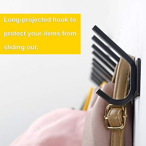 WEBI Coat Rack Wall Mounted,8 Coat Hooks for Hanging Coats,24" Heavy Dut...