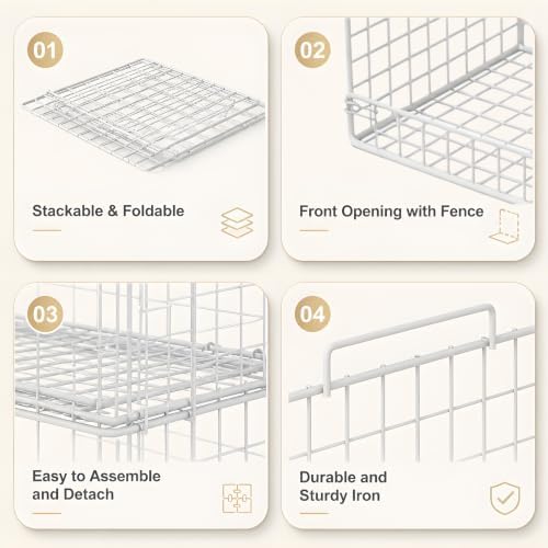 Stackable Closet Organizers and Storage, Closet Shelf Organizer System