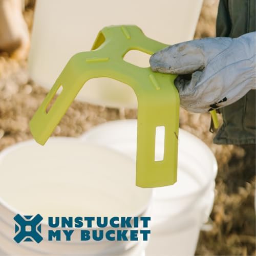 Never Fight Stuck Buckets Again – 5 Gallon Bucket Separator Tool – Prevents B...