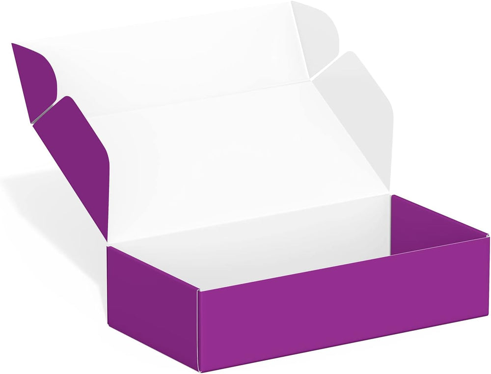 50 Pack 4"x8"x2" Shipping Boxes, Corrugated Cardboard Small Bo...