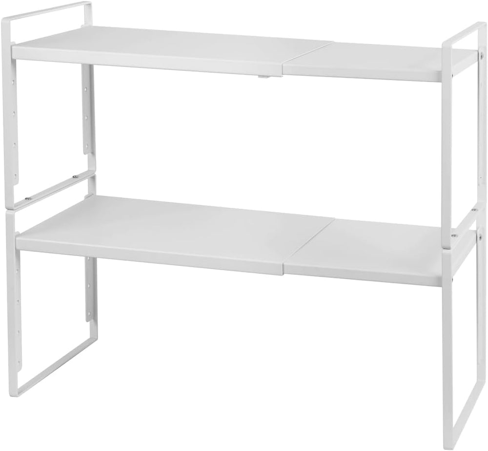 Nxconsu Kitchen Cabinet Shelf Organizers, Countertop Riser, 10.5" 2 Pack