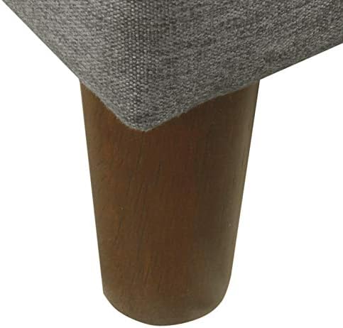 HomePop 24" Storage Ottoman - Gray