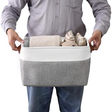 DECOMOMO Storage Bins, Extra Large Fabric Storage Baskets for Shelves 4Pack