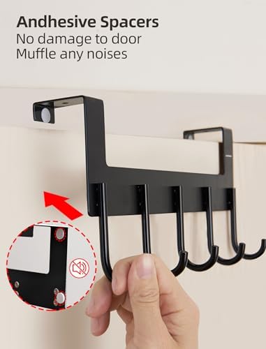 Over The Door Hooks Coat Rack,Over The Door Towel Hanger Drying Rack,Heavy Du...