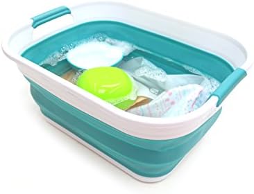 SAMMART 17.5L (4.6 Gallon) Collapsible/Foldable/Pop Up/Portable Washing Tub, ...
