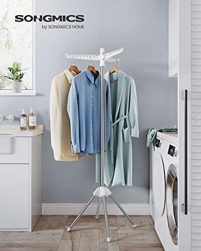 SONGMICS Clothes Drying Rack, 61.6-Inch Drying Rack, 3 Rotatable Arms