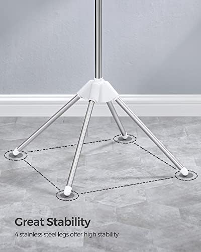 SONGMICS Clothes Drying Rack, 61.6-Inch Drying Rack, 3 Rotatable Arms