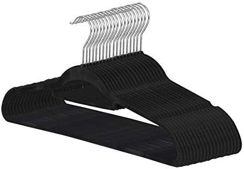 ZENY Velvet Hangers 100 Pack for Suits,Coats, Dress, Non Slip Clothes Hangers...