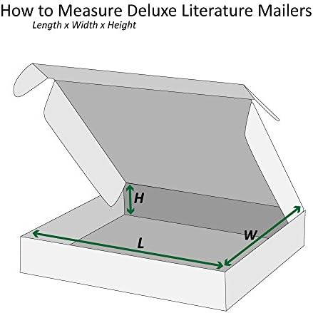 Boxes Fast BFMFL10105 Deluxe Literature Cardboard Mailers, 10 x 10 x 5 Inches...