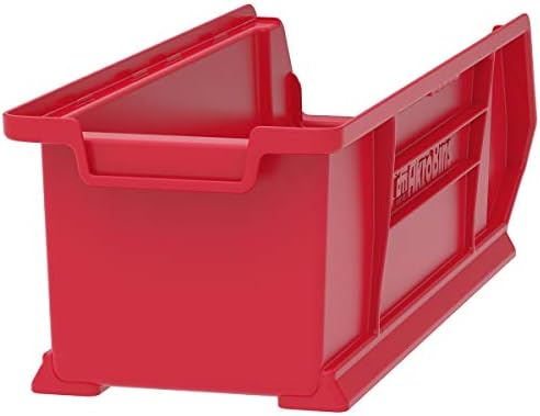 Akro-Mils 30284 Super-Size AkroBins Plastic Storage Bins, Space-Saving Stacka...