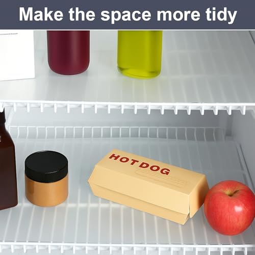 Barydat 8Pcs Wire Shelf Liner Non Adhesive Plastic, 12 x 48 Inch, Clear