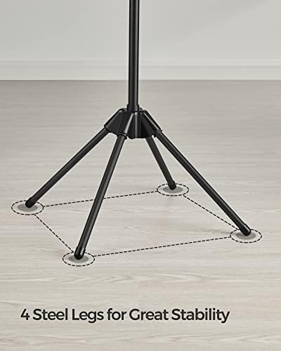 SONGMICS Clothes Drying Rack, 72.8-Inch Drying Rack, 3 Rotatable Arms