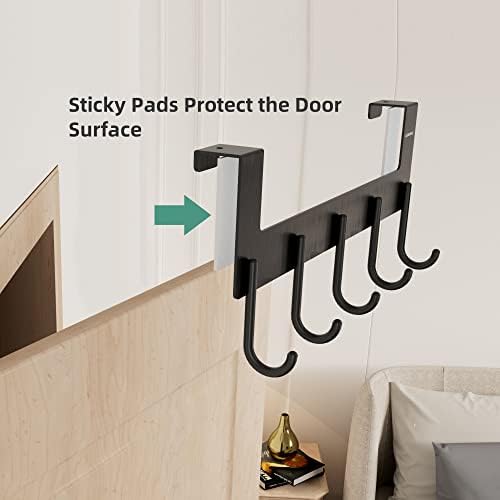Over The Door Hooks Coat Rack,Over The Door Towel Hanger Drying Rack,Heavy Du...