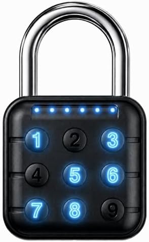 Combination Padlock, 2 Pack, Black
