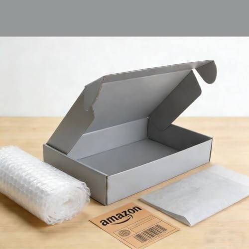 Grey Shipping Packaging MEIANJU Hard Cardboard Shipping Box Gift Wrap Boxes