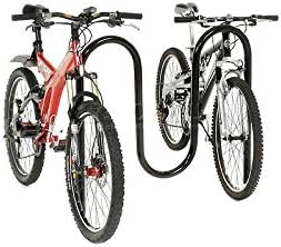 Global Industrial 41" L Wave Bike Rack, Below Ground Mount, 5-Bike Capacity