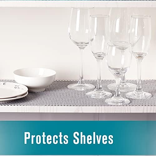 Drawer Shelf and Cabinet Liner, Thick Strong Grip, Non-Adhesive Liners Protec...