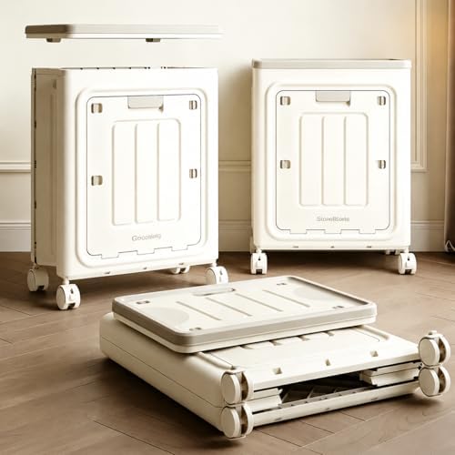 UFORU Rolling Laundry Hamper, Large Capacity with Lid & Wheels for Laundry