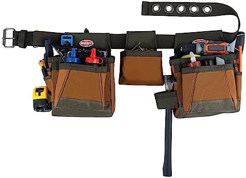 Bucket Boss - Handyman’s Tool Belt, Tool Belts - Original Series (50250), Brown
