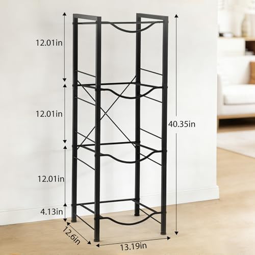 5 Gallon Water Jug Holder - 4-Tier 5 Gallon Water Jug Stand