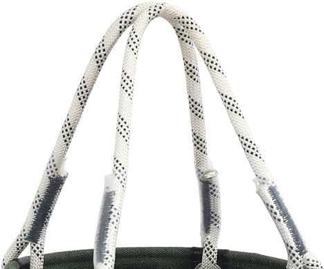 Canvas Bucket, 40x30cm 30KG Load Bearing Canvas Tool Organizer Plastic Bottom...