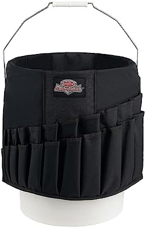 Bucket Boss Wrench Boss Bucket Tool Organizer in Black, AB30020