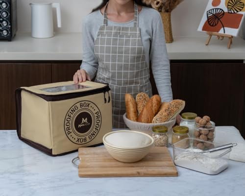 Bread Proofing Box – Bread Proofer, Dough Fermentation Box with Carry Bag, So...