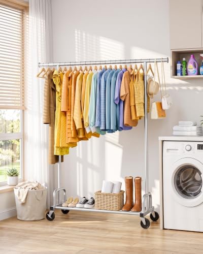 Sakugi Clothes Rack - Large-Capacity Clothing Racks for Hanging Clothes with ...