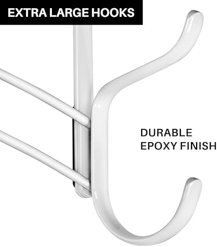 LYNK Professional® Home™ Over the Door Hooks - 46 Hook – Over the Door Coat R...