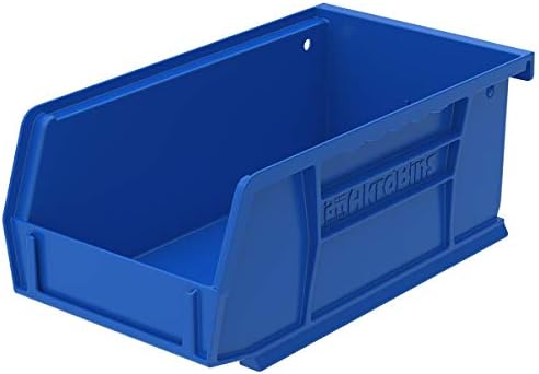 Akro-Mils Plastic Storage Bins and Organizers (12-Pack) + AkroBins Hanging St...