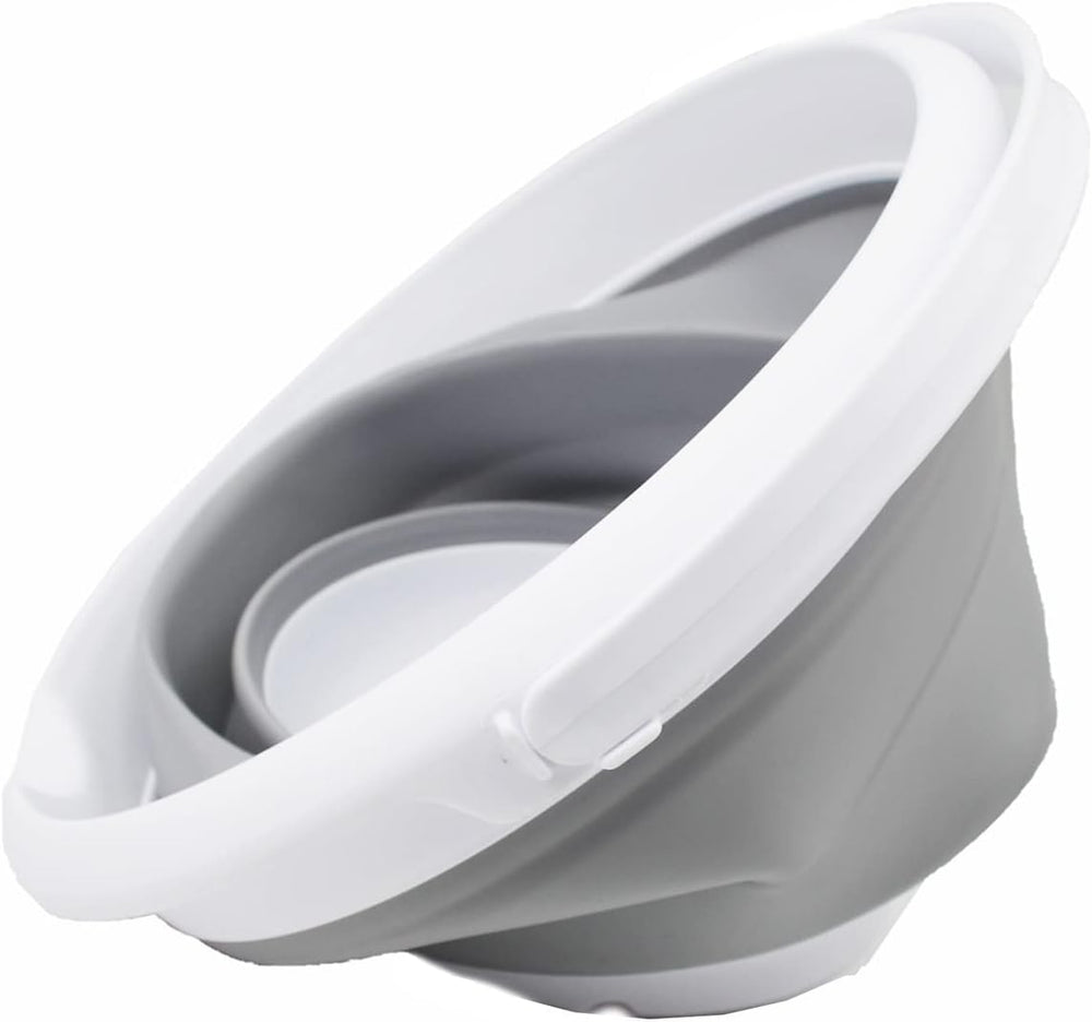 SAMMART 8.5L (2.2 Gallon) Collapsible Plastic Bucket - Foldable Round Tub - P...