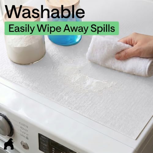 GORILLA GRIP Shelf Liner, Kitchen Drawer Protector, 20x240 White