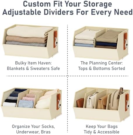 Hanging Closet Organizer Extra Large, Clothes Hanging Shelves for Closet with...