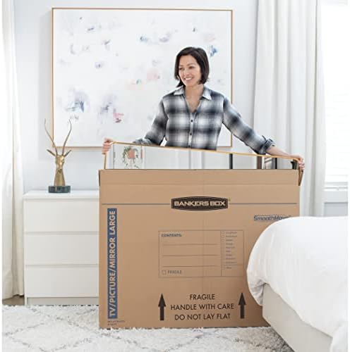 Bankers Box 4-Pack Medium TV/Picture/Mirror Moving Boxes