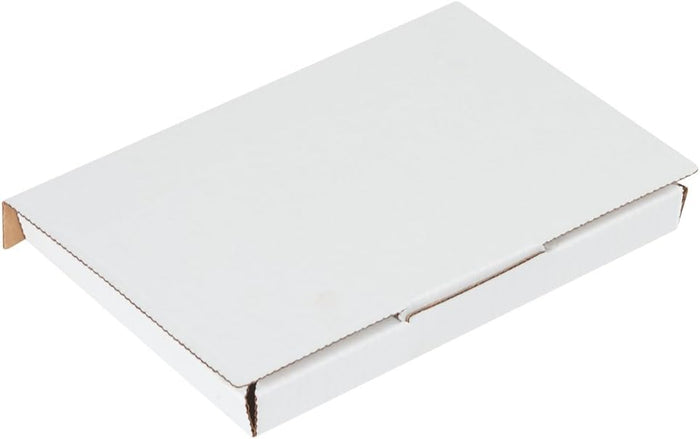 Ship Now Supply SNMLRDVD DVD Mailers, 7 5/8"L x 5 7/16"W x 11/16"H, White (Pack of 50)