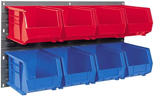 Akro-Mils 30136 Heavy Duty Wall Mount Garage Storage Steel Louvered Panel | W...