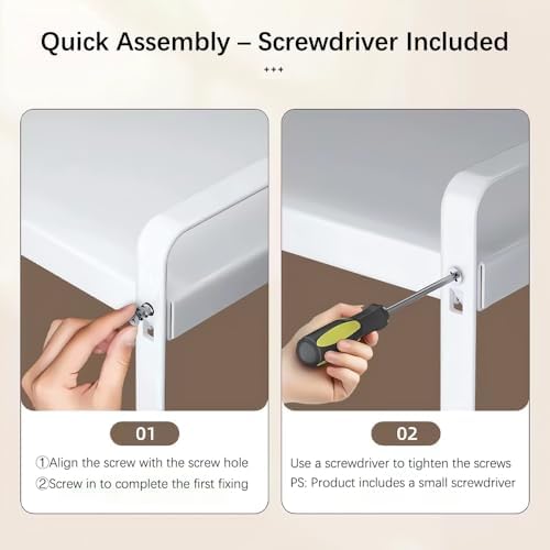 2-Pack Expandable Shoe Rack, Closet Organizer, 10" High, 15"-24"