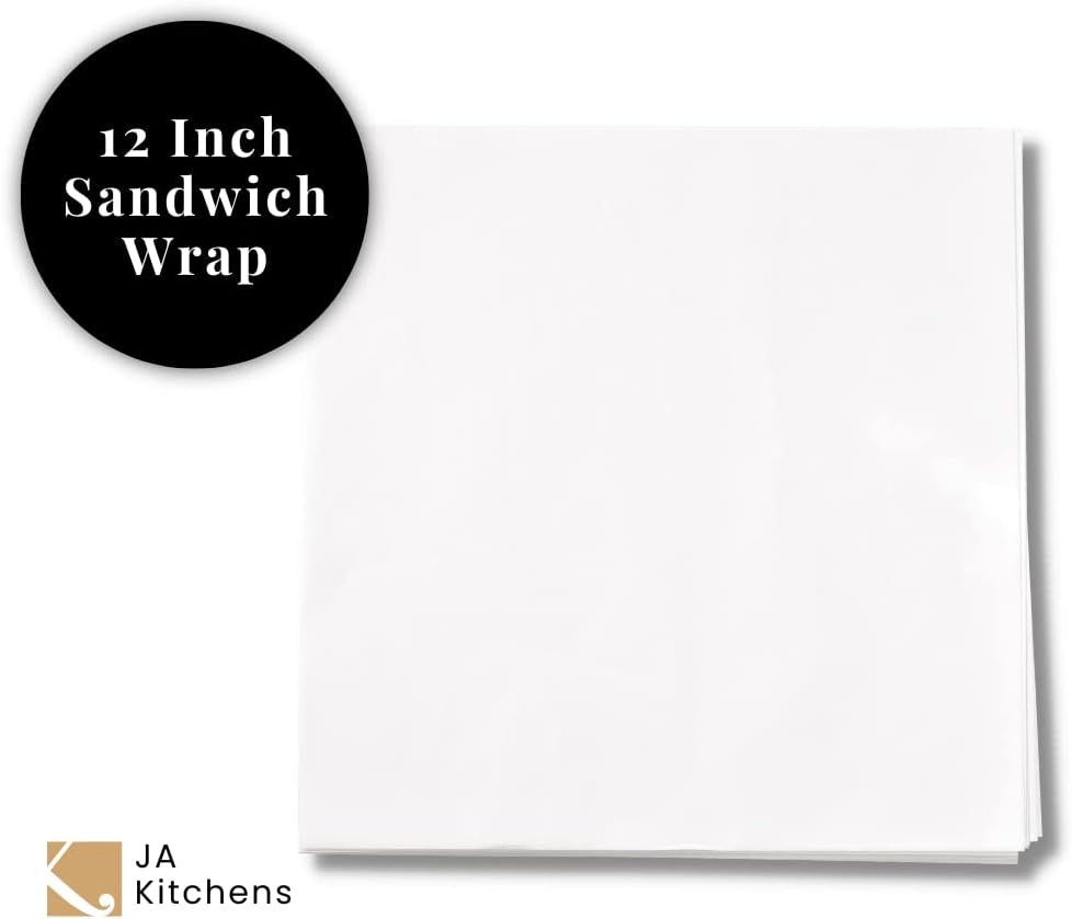 Burger Wrapping Paper, 12 Inch Food Basket Liners -1,000 Sheets