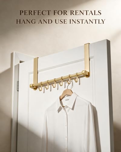 Heavy Duty Over The Door Hooks, Door Hooks Hanger Organizer for Hanging 2P