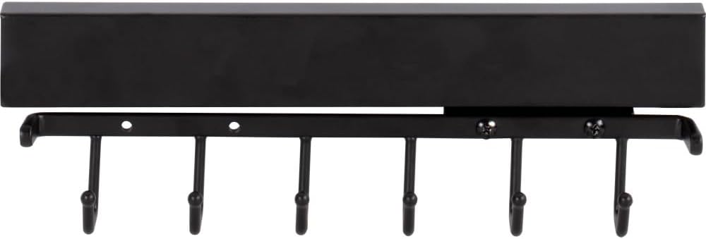 Matte Black 12" Belt Rack