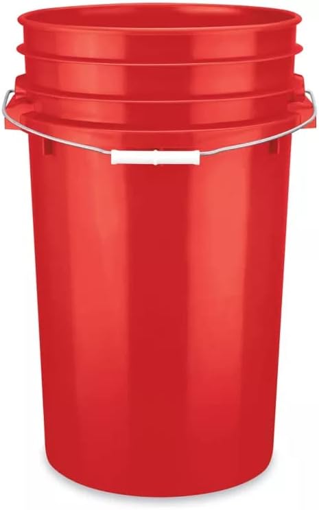 House Naturals 7 Gallon Food Grade Plastic Bucket with Airtight Screw on lid ...