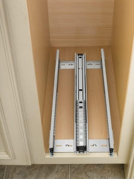 Rev-A-Shelf Pull Out Cabinet Organizer 448-BC-5C, 5-Inch Kitchen Cabinet Base...