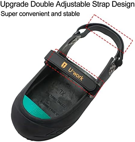Safety Overshoes Steel Toe Caps, Titanium Aluminum Alloy Toe Shoe Covers, Ste...