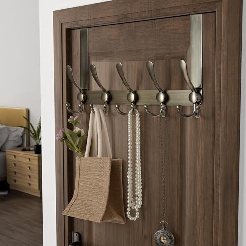 Dseap Over Door Hook 2.0 - Upgraded Version - Simple-Assembly, Strong, Heavy-...